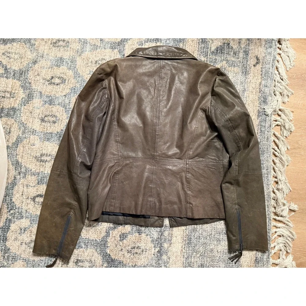 Sundance Leather Jacket Size Medium Excellent‎ Condition